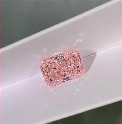 IGI 인증을 받은 분홍색 느슨한 실험실 제작 다이아몬드 광택 절단 1ct-1.5ct