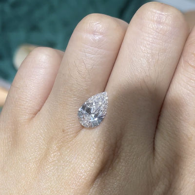 1-1.99Carat 배 다이아몬드 나석 10 모스 실험실 설계된 다이아몬드