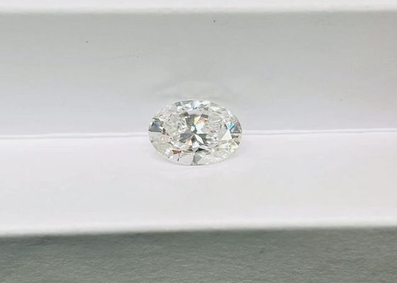2.1ct 타원형 실험실에서 자란 CVD 다이아몬드 IGI 인증 G VVS 2EX