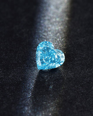 IGI 1-1.99Carat 푸른 느슨한 마음 다이아몬드 남자는 진짜 다이아몬드를 만들었습니다