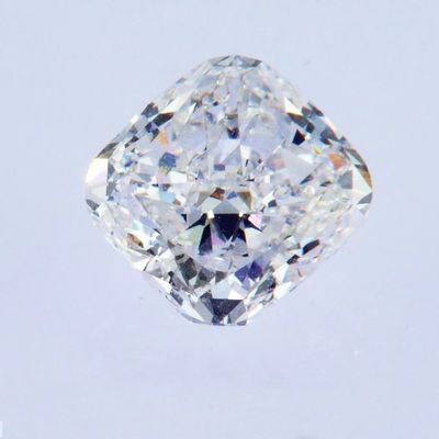 공장 도매 정사각형 쿠션 모양 3.3CT 실험실에서 자란 자란 CVD 백색 다이아몬드 IGI 인증